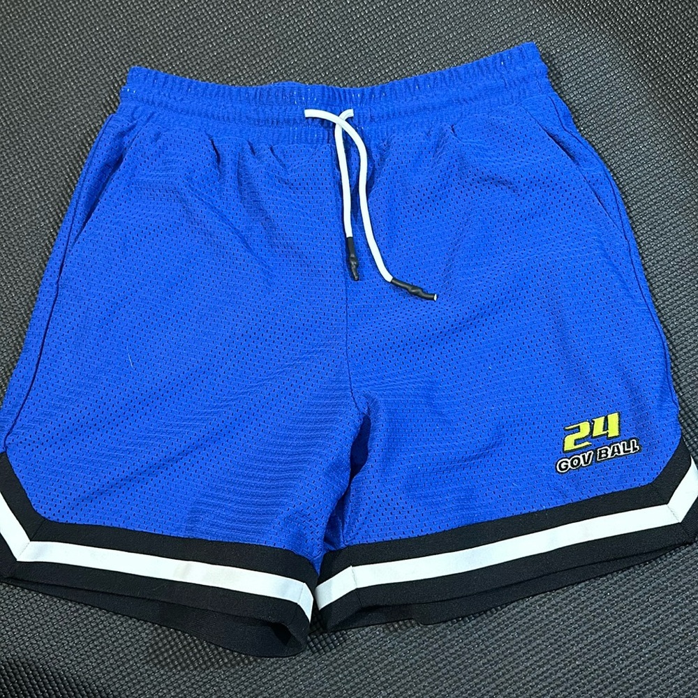 BRAND NEW Forever 21 2024 Gov Ball athletic blue shorts